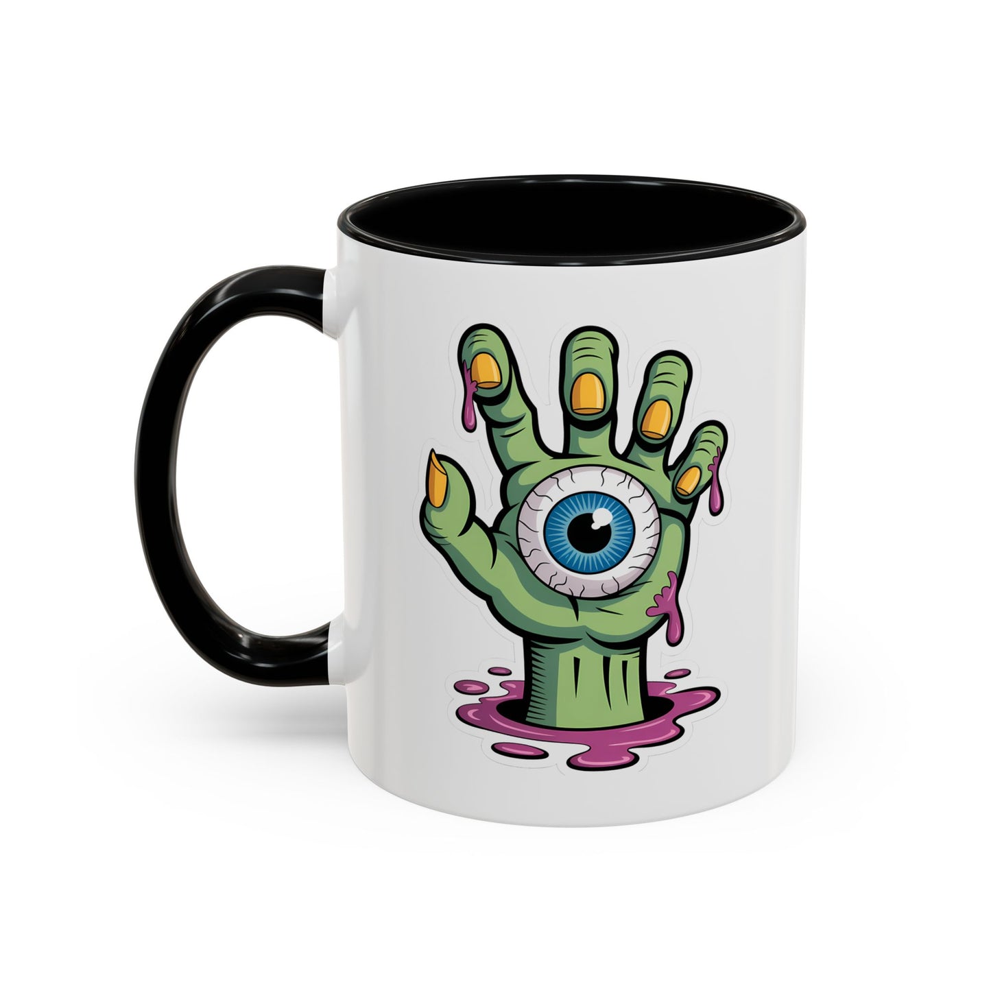 Halloween Mug - Eye Ball Hand