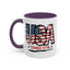 4th of July Mug - USA Since 1776 Gun