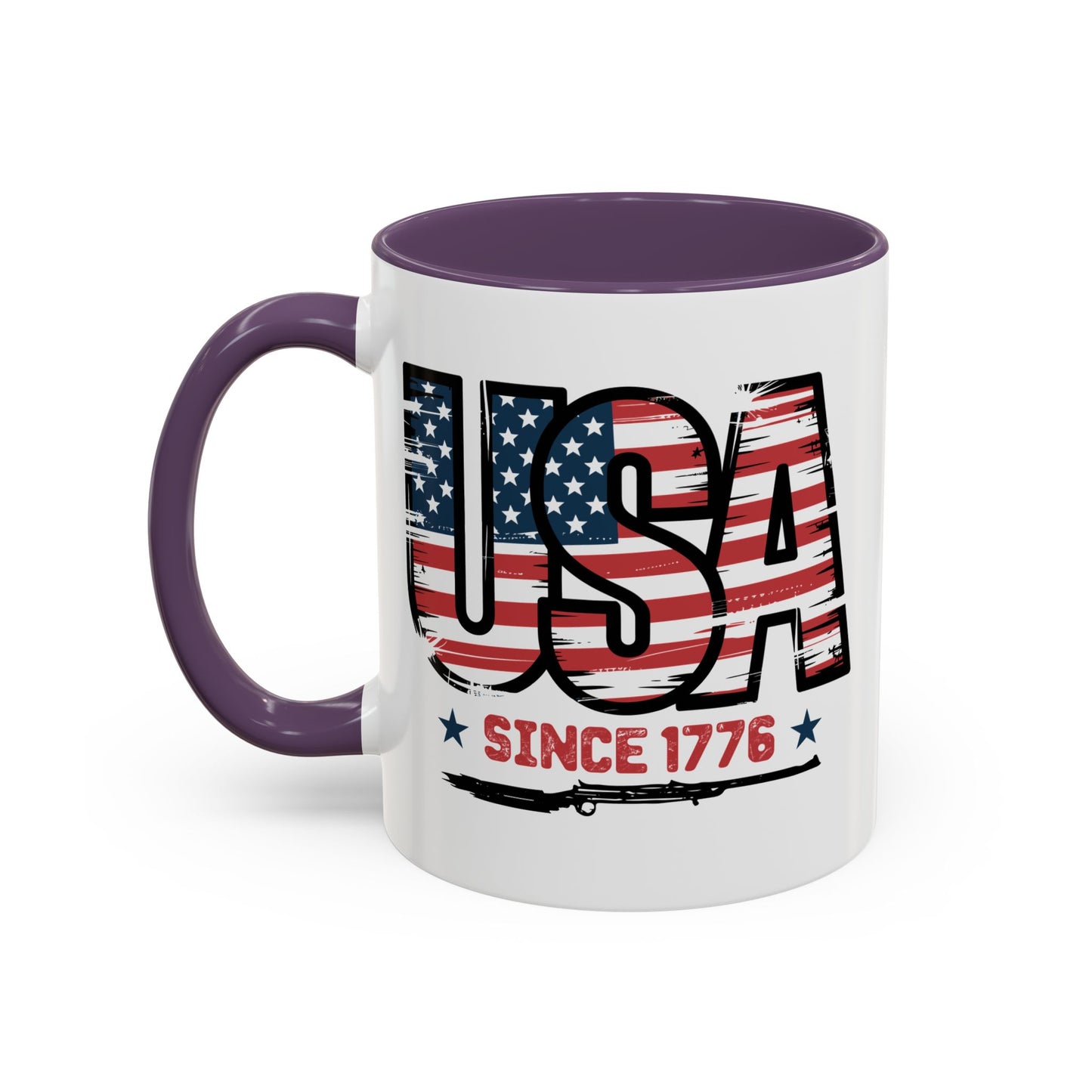 4th of July Mug - USA Since 1776 Gun