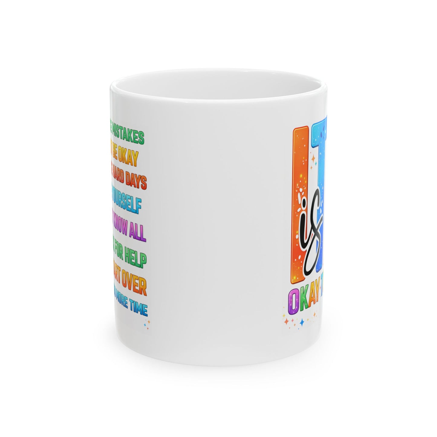 Wellness Mug - It's Ok To Make Mistakes
