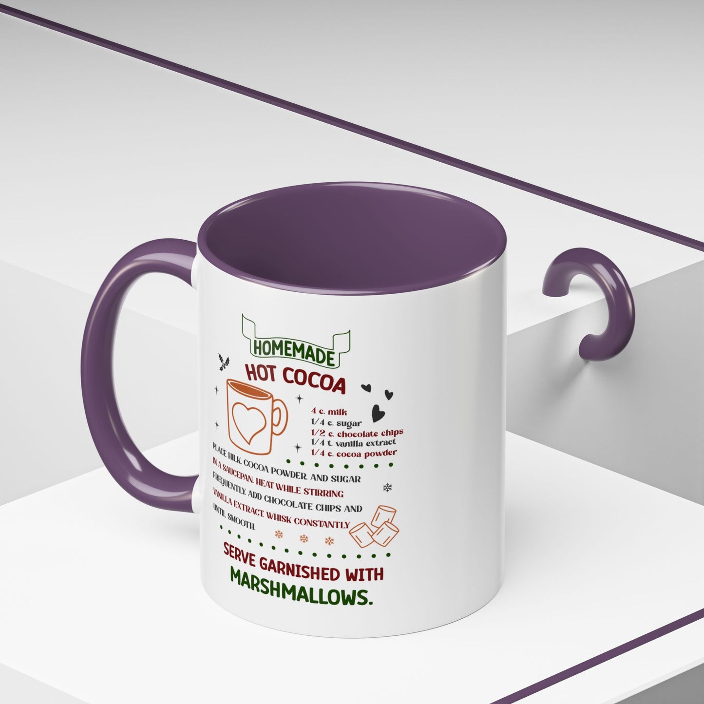 Christmas Mug - Homemade Hot Cocoa Recipe