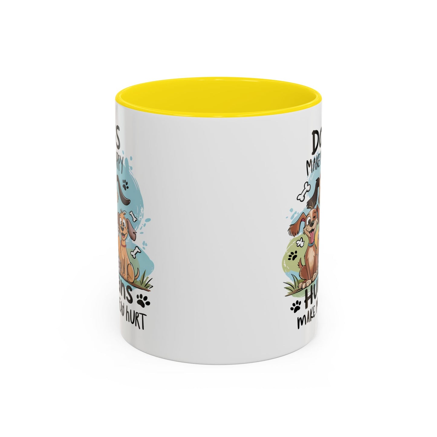 Animal Mug - Dogs Make Me Happy