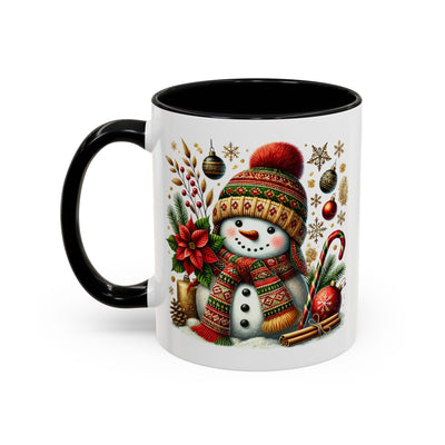 Christmas Mug - Snowman with Christmas Decorations