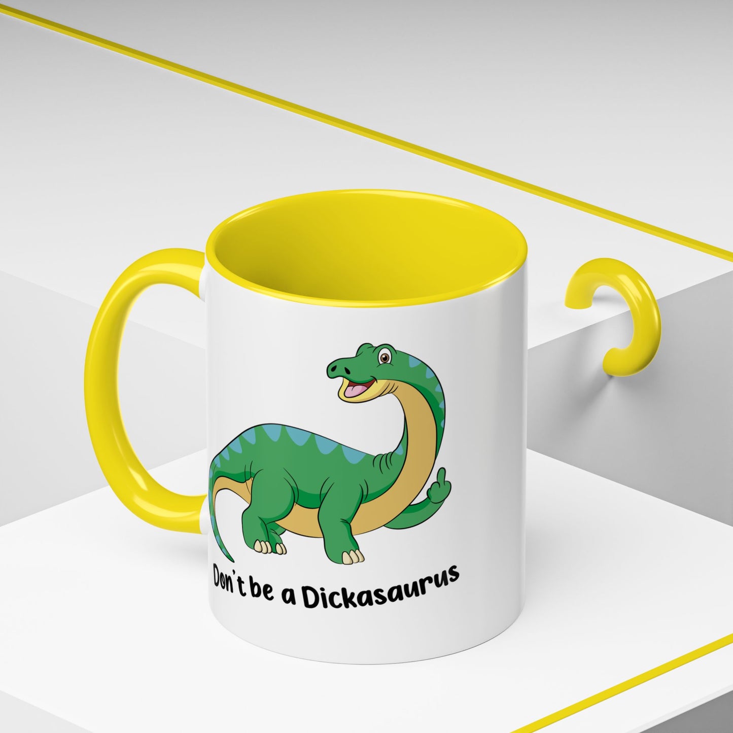 Adult Mug - Don't Be A Dickasaurus