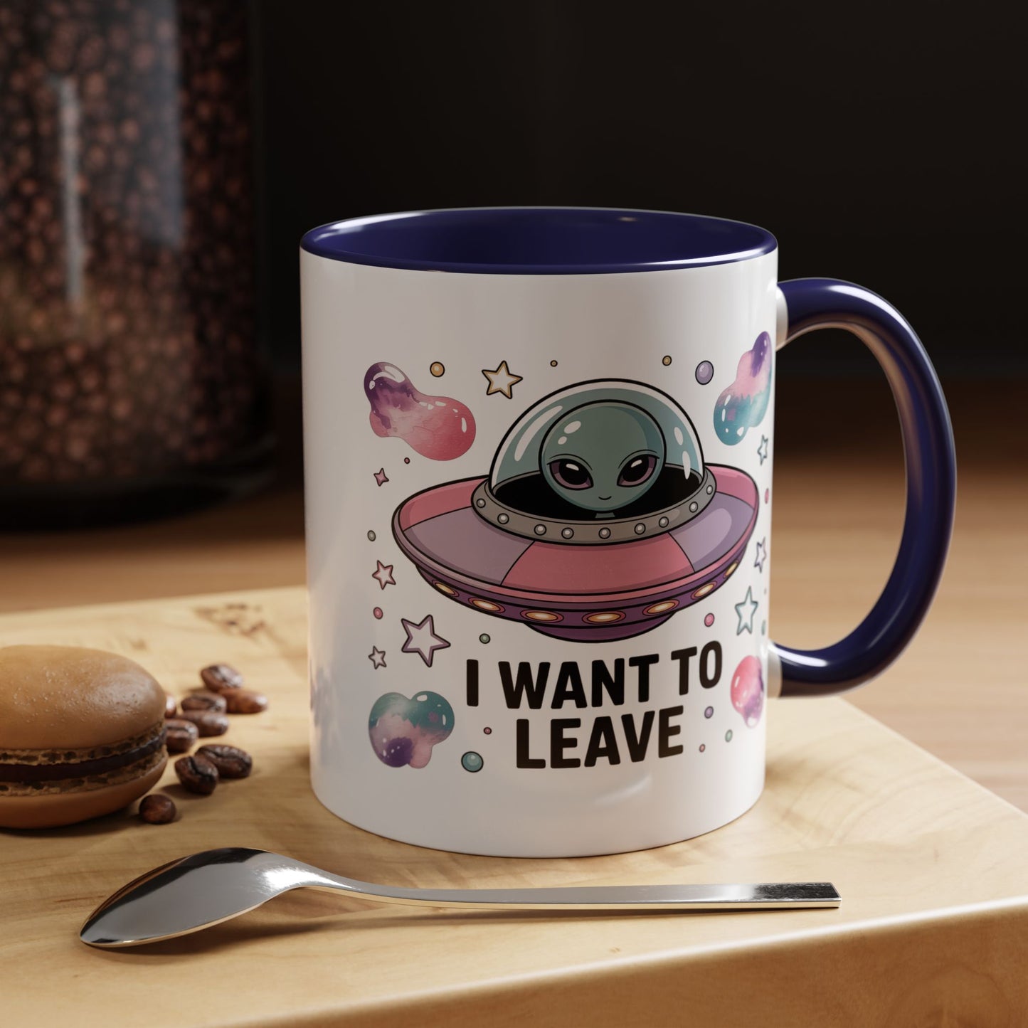 Alien Mug - I Want To Leave