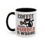 Humor Mug -  Coffee Because Murder is Wrong