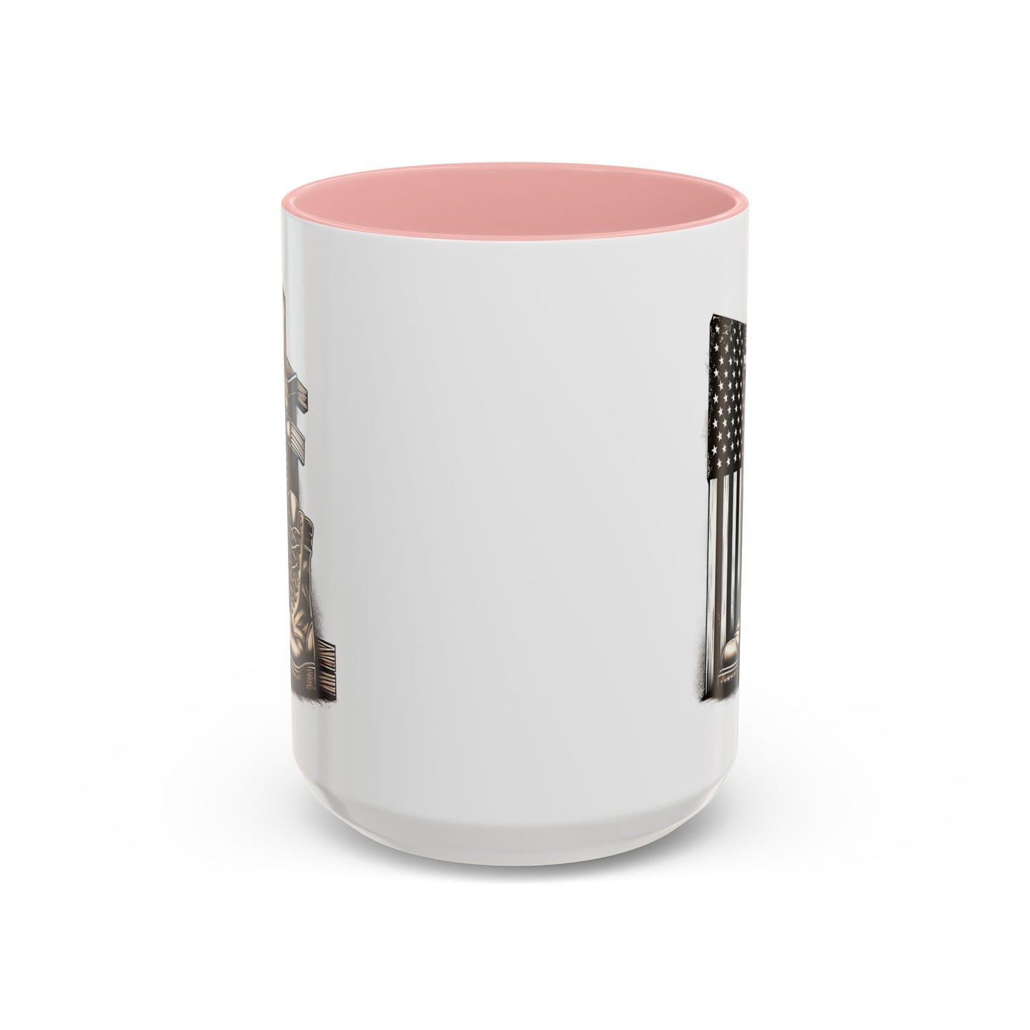 4th of July Mug - Fallen Soldier Boots Flag