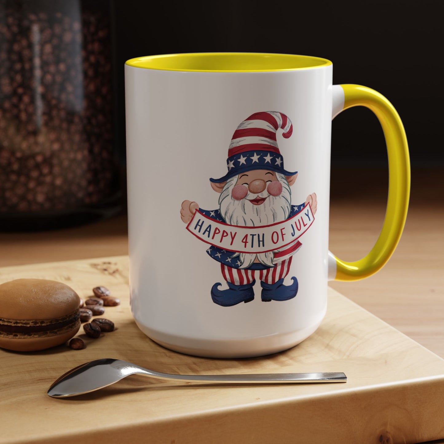 4th of July Mug - American Gnome 13