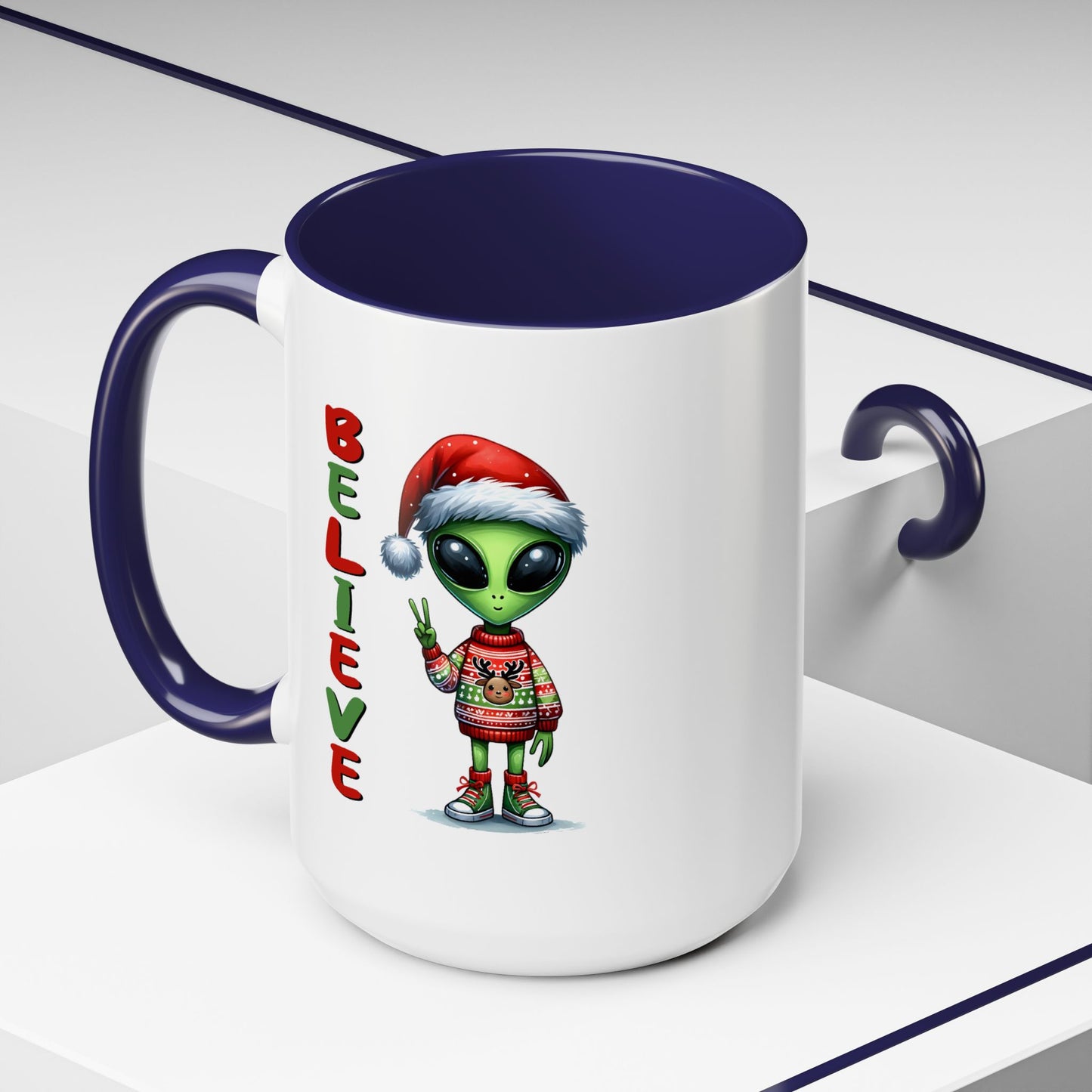Alien Mug - Christmas Alien