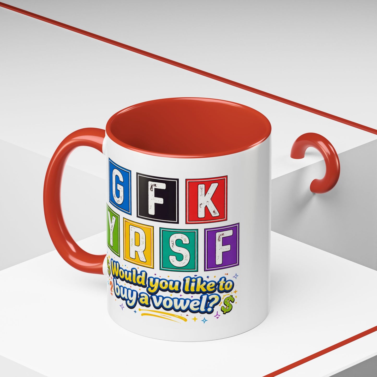 Humor Mug - Buy A Vowel