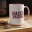 4th of July Mug - Happy Birthday America Retro