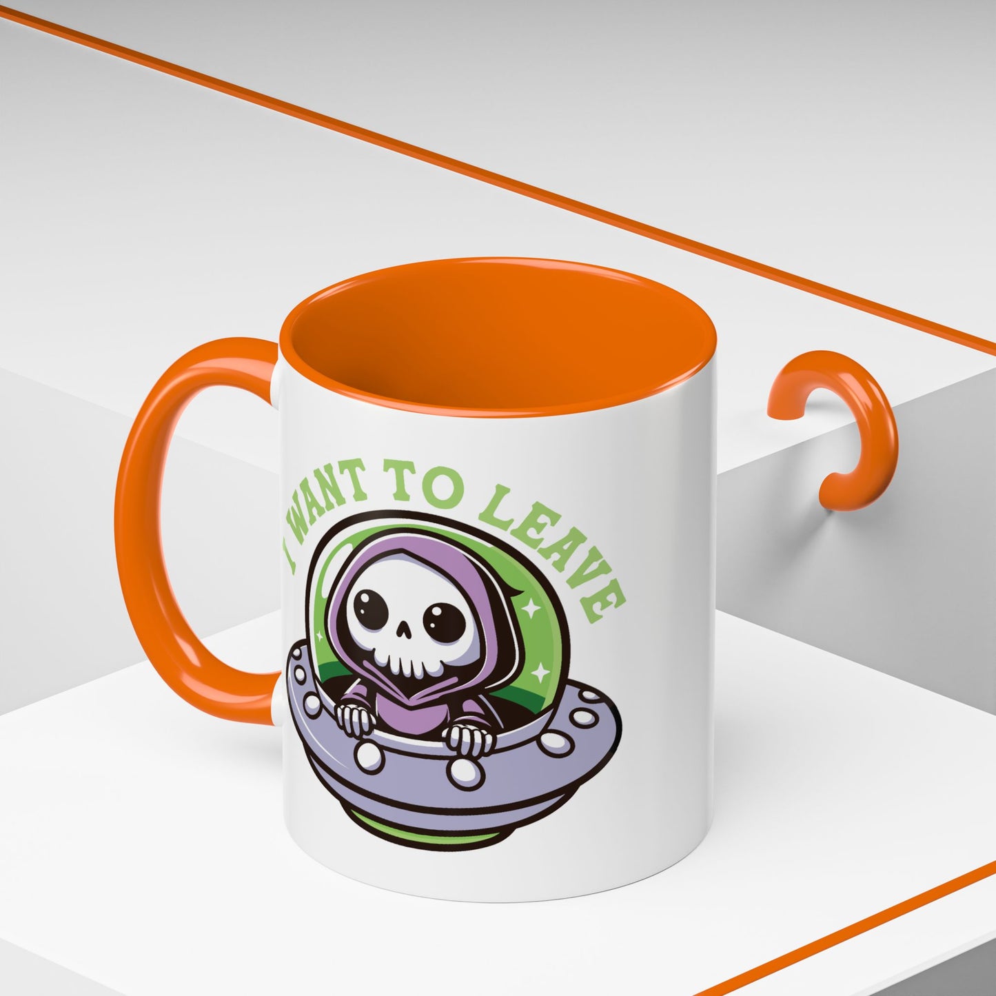 Alien Mug - I Want To Leave