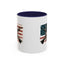 4th of July Mug - Skull Guns Flag