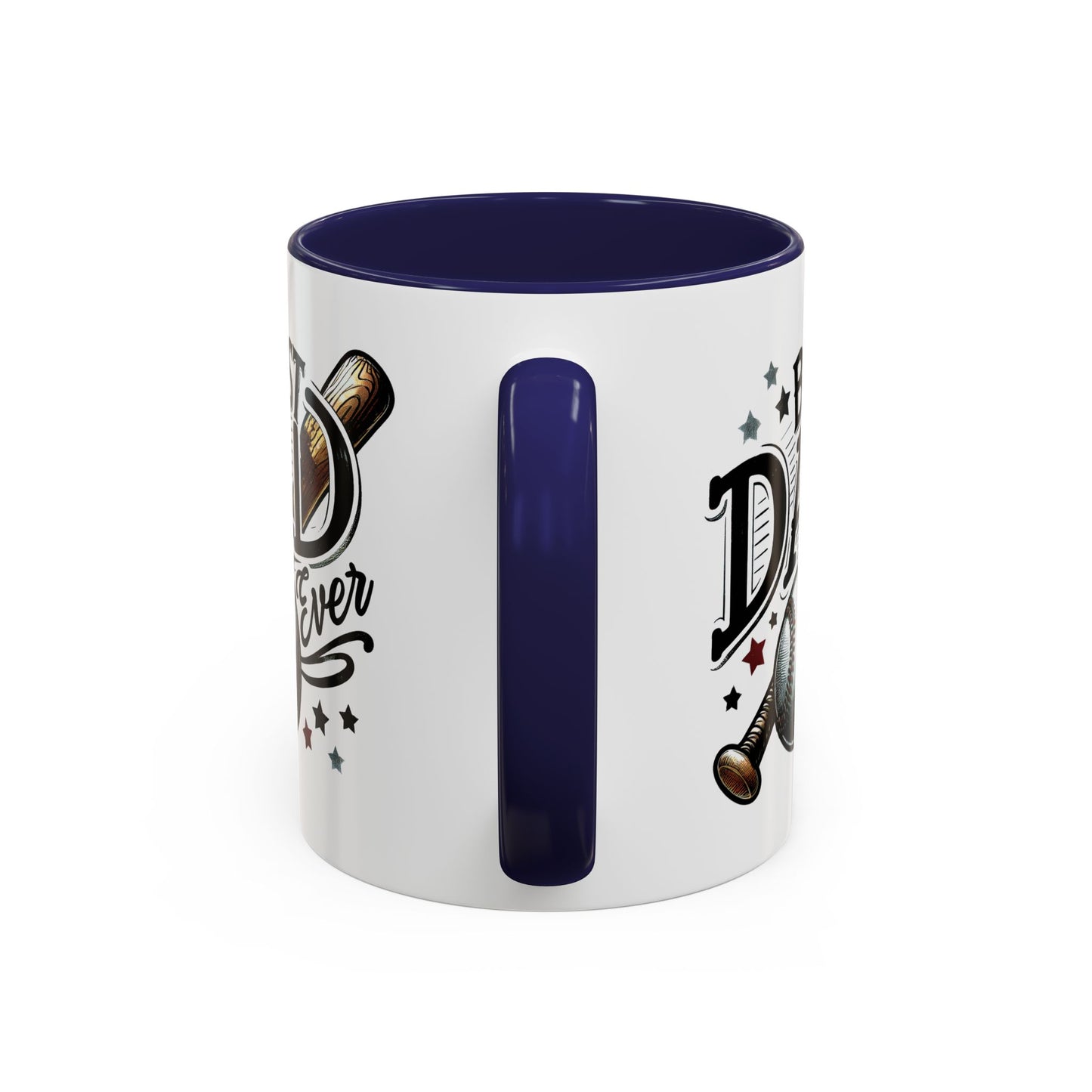 Father's Day Mug - Best Dad Ever Baseball