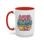 Anniversary Mug - Love Always Wins
