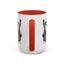 4th of July Mug - Skeleton with American Flag