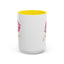 Valentine's Day Mug - Love You Lips Kiss