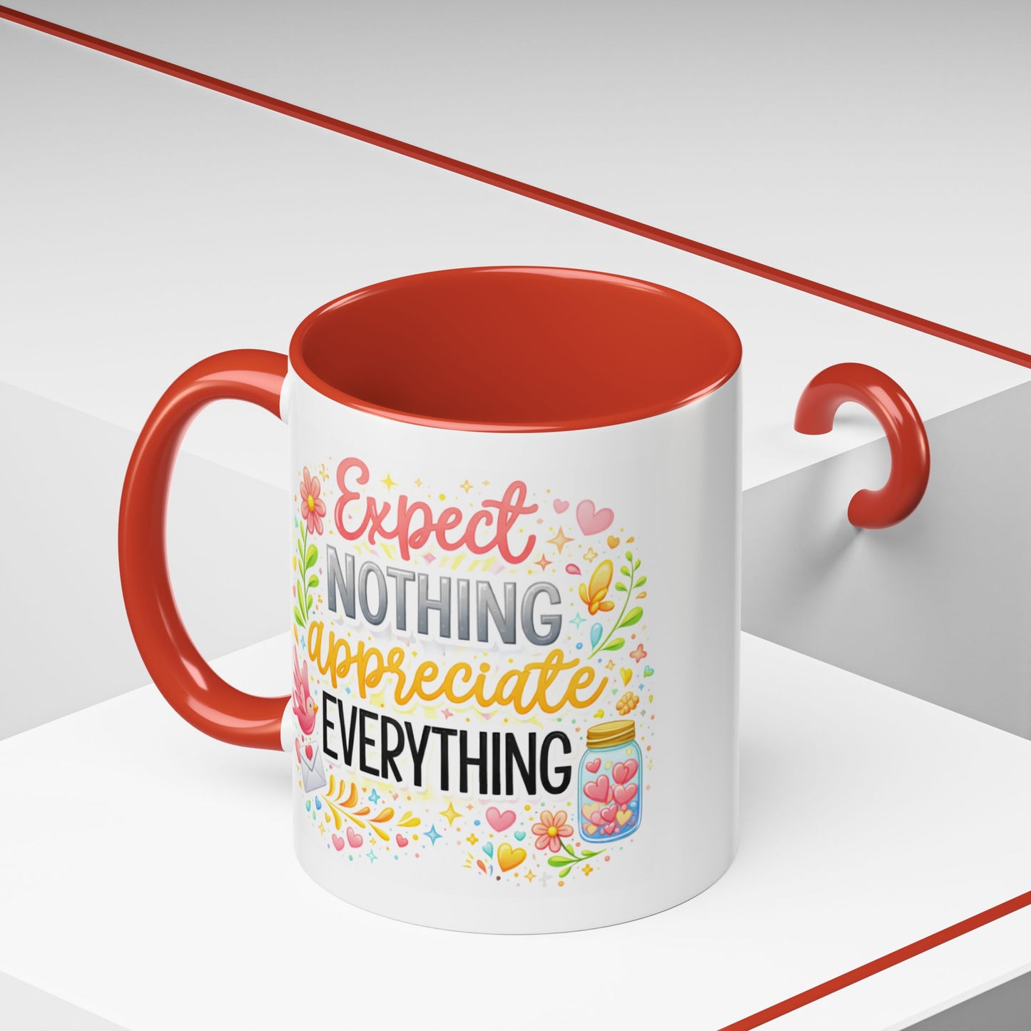 Wellness Mug - Expect Nothing Appreciate Everything