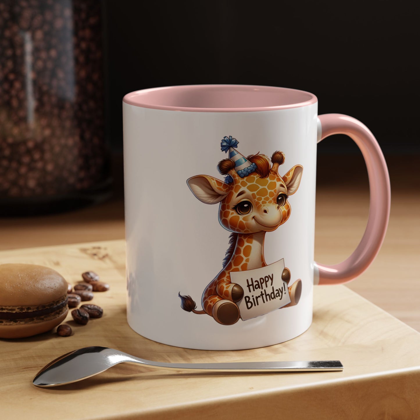 Birthday Mug - Giraffe Clipart