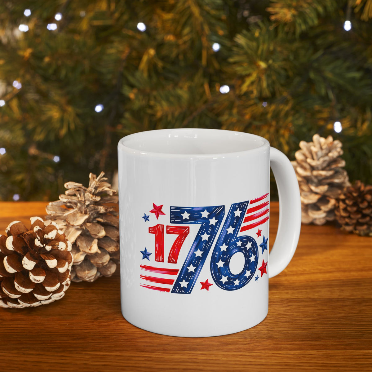 4th of July Mug - 1776 Patriotic