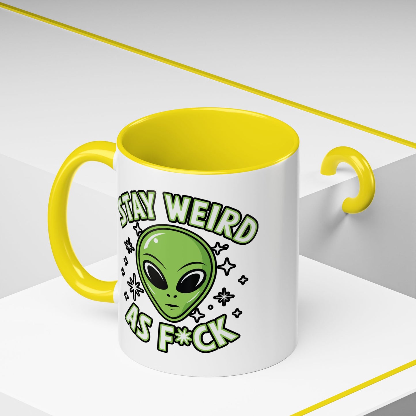 Alien Mug - Stay Weird As F*ck