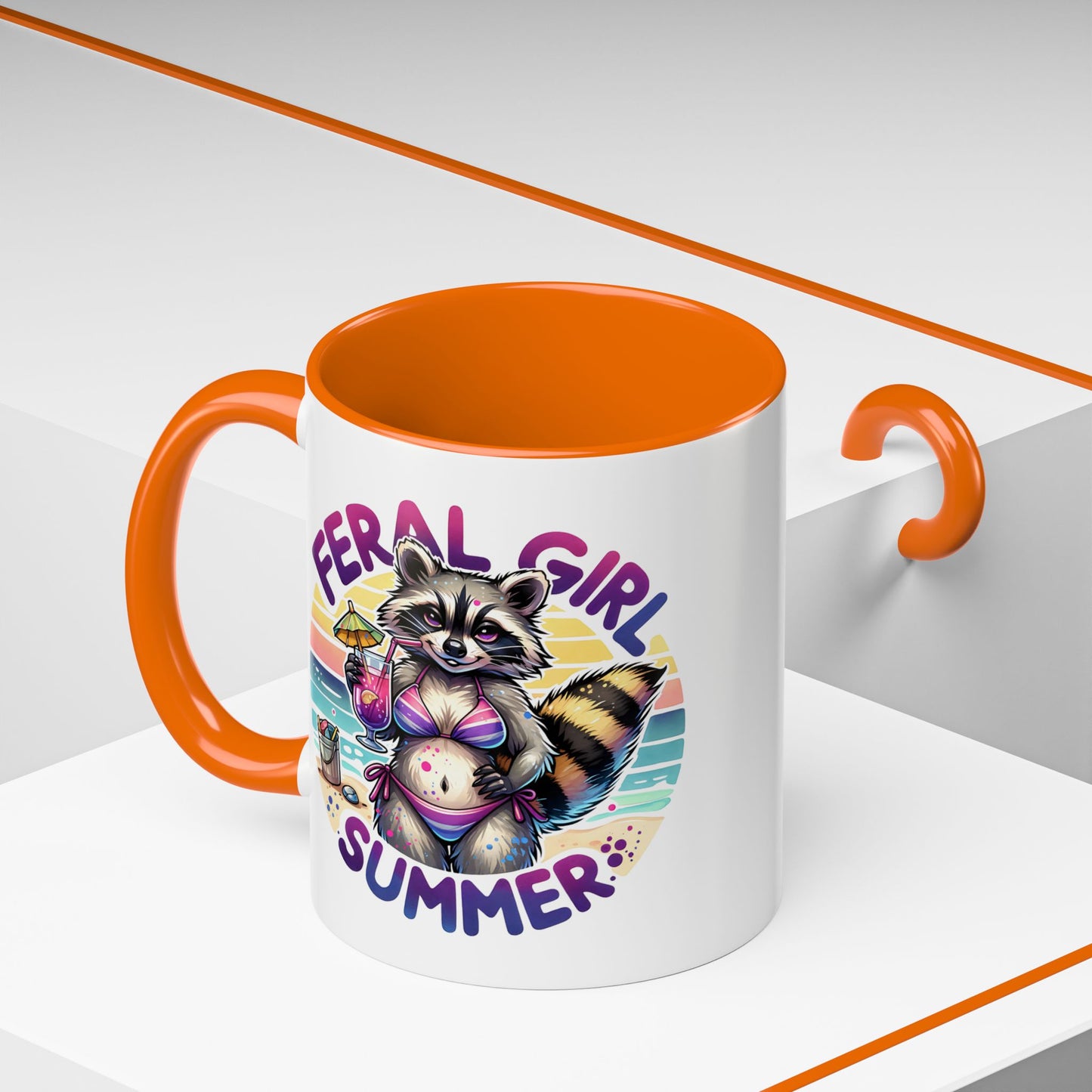 Humor Mug - Feral Girl Summer