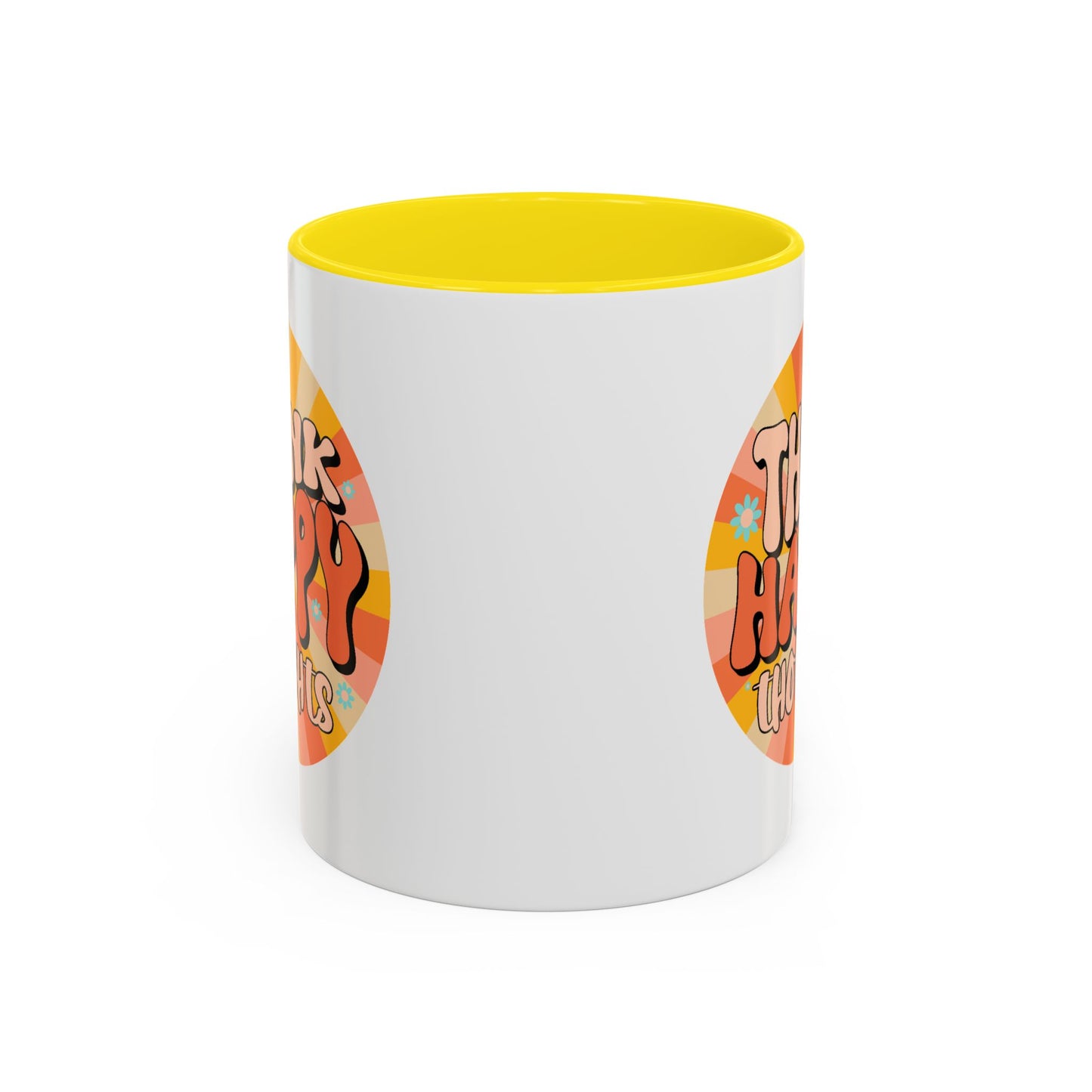 Wellness Mug - Think Happy Thoughts Hippie