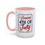 4th of July Mug - Happy Fourth of July Frames