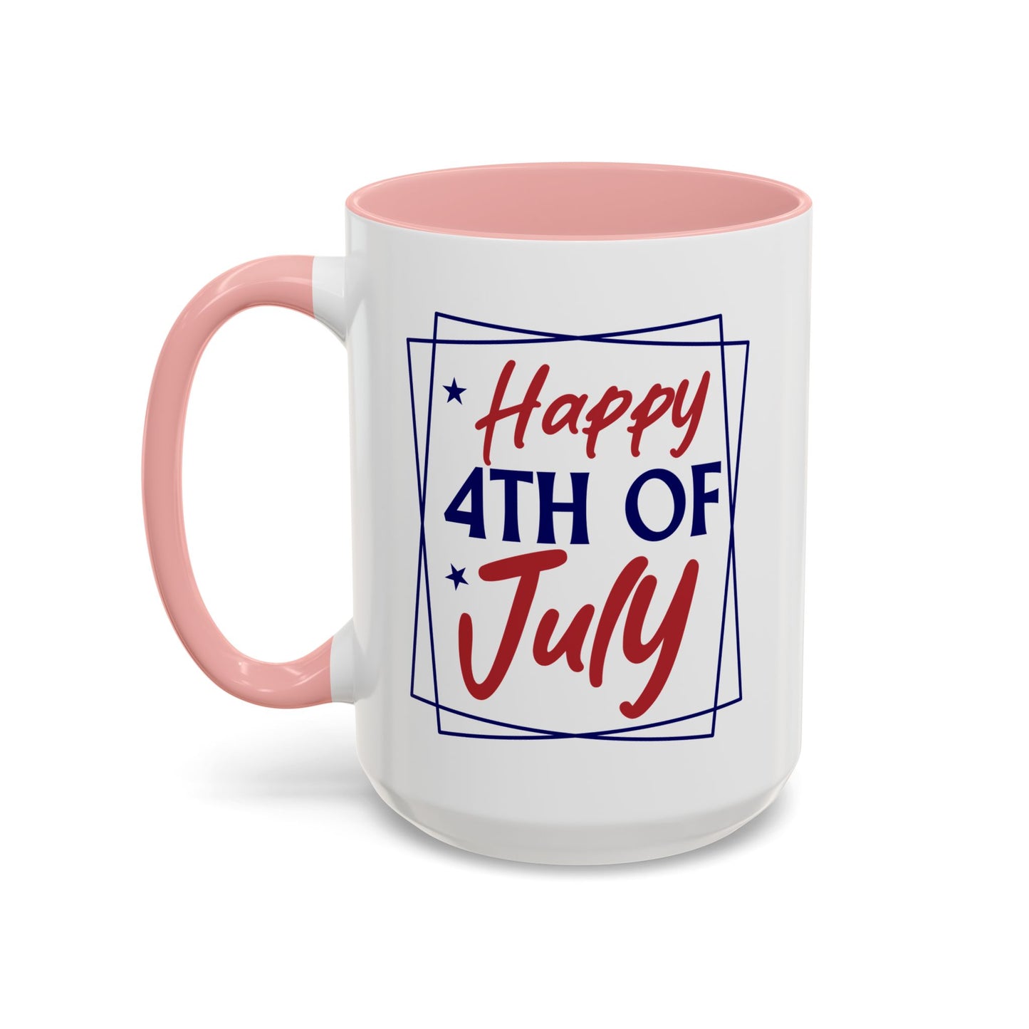 4th of July Mug - Happy Fourth of July Frames