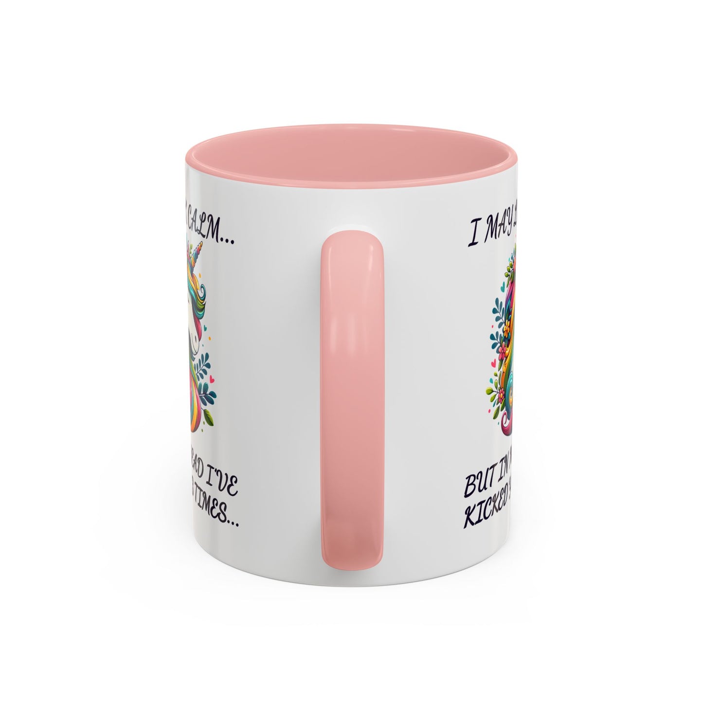 Adult Mug - I may Look Calm Unicorn