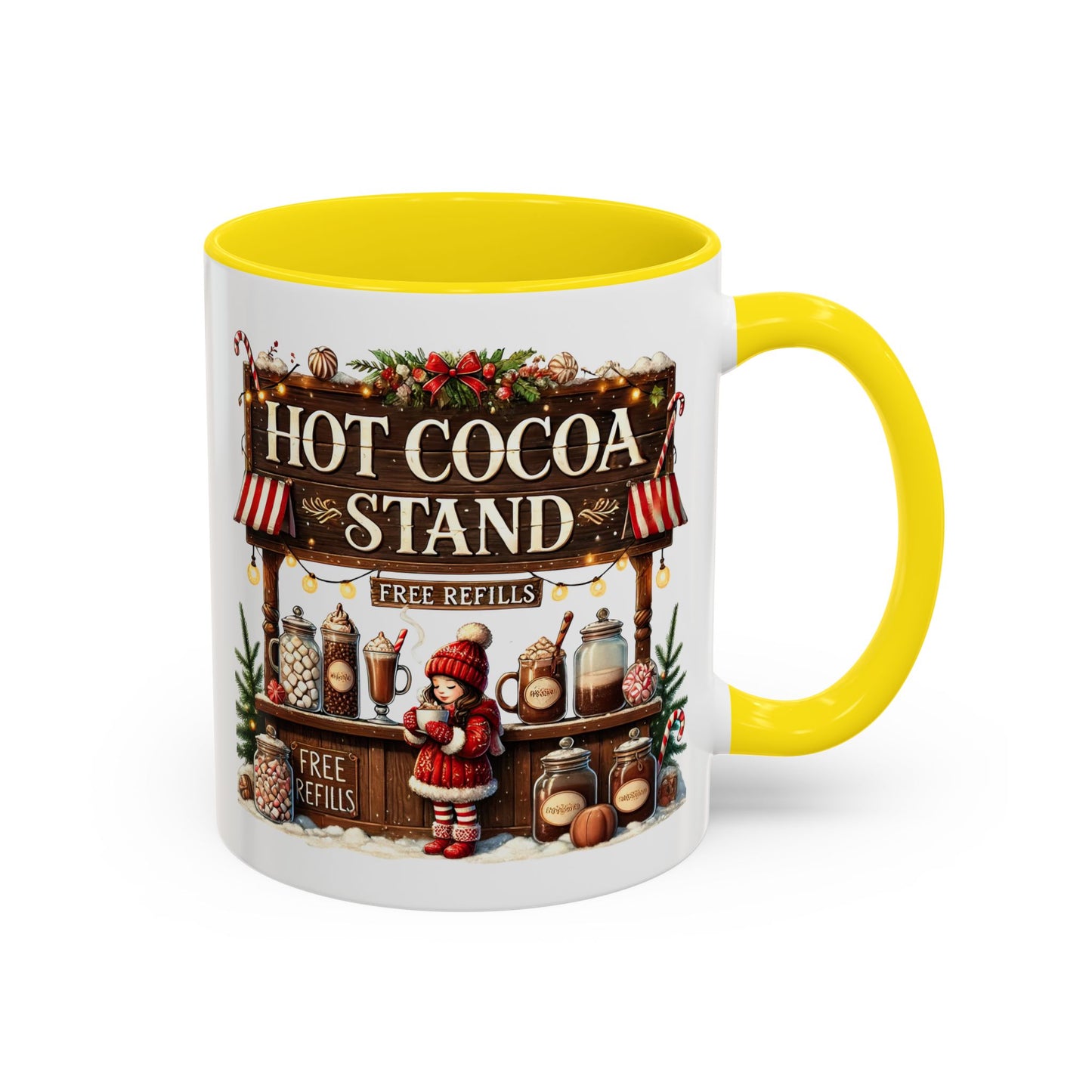 Christmas Mug - Hot Cocoa Stand Free Refills