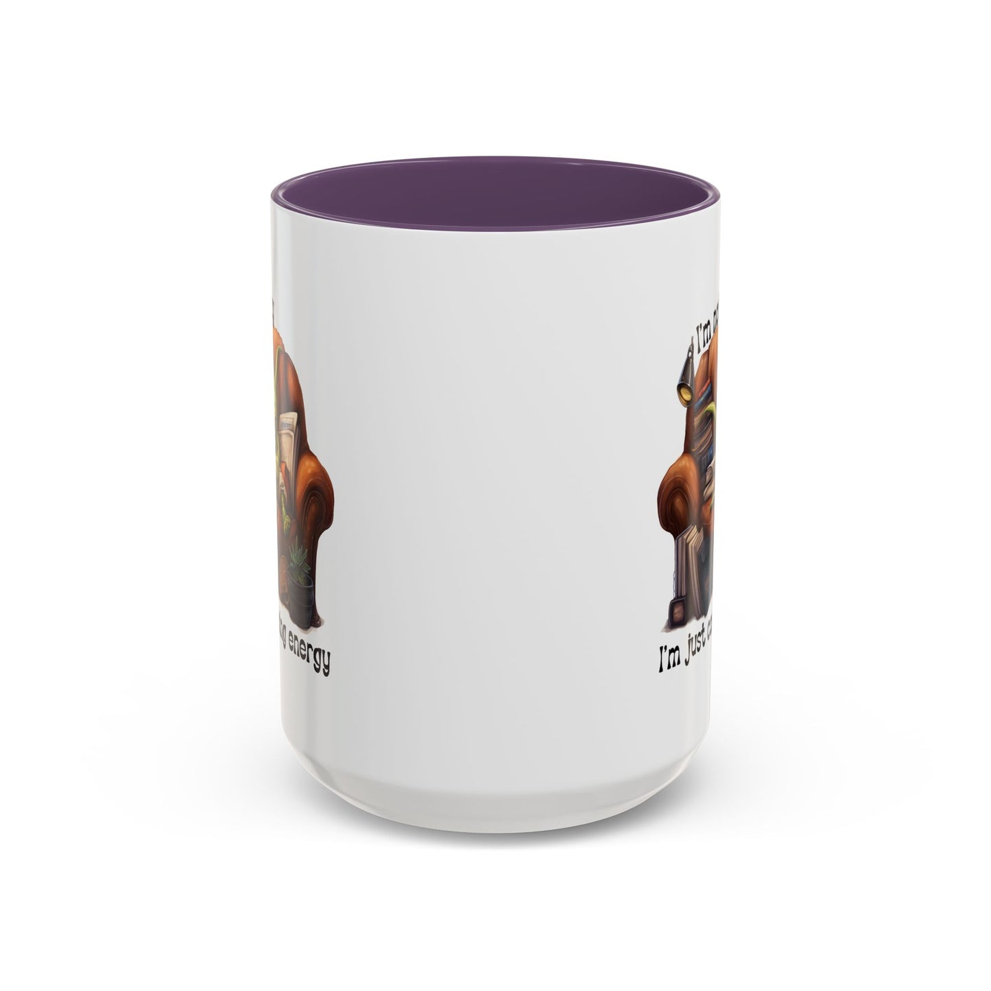Humor mug - I'm Not Lazy I'm Just Conserving Energy Alien