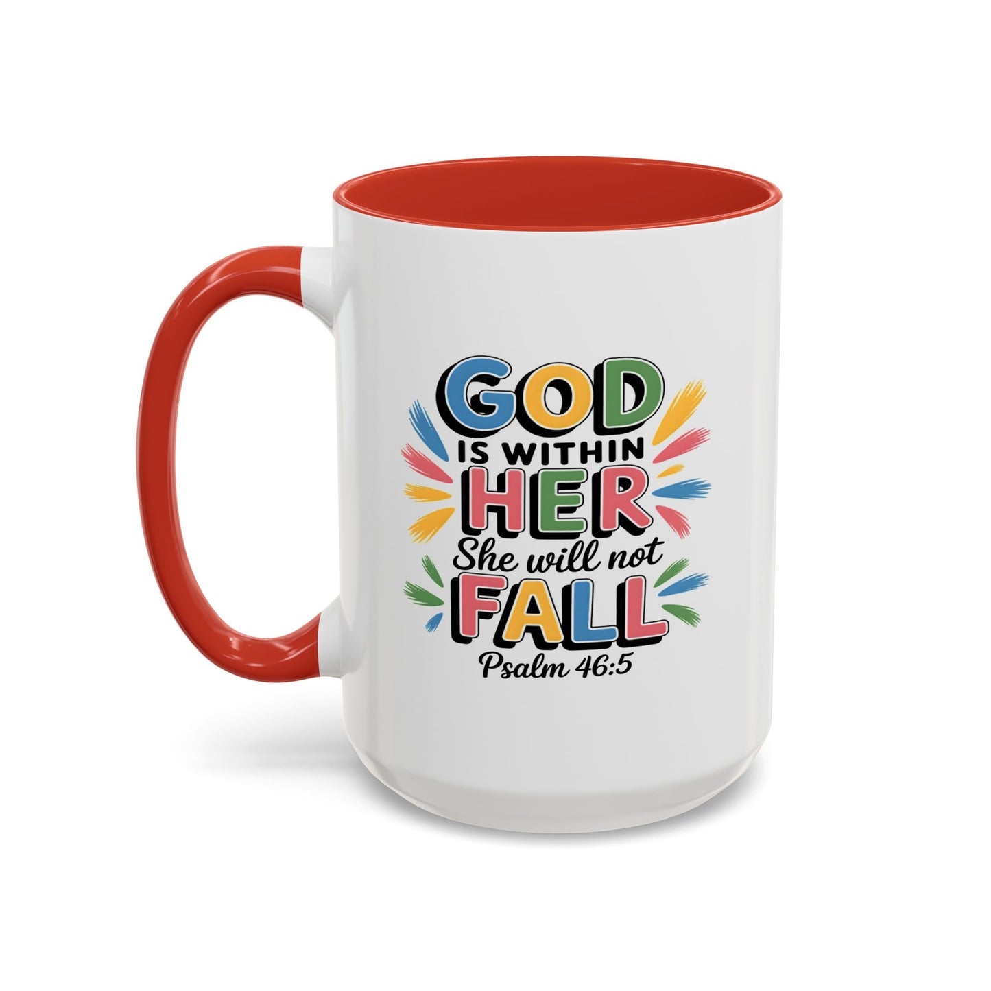 Religious Mug - God Is With Her