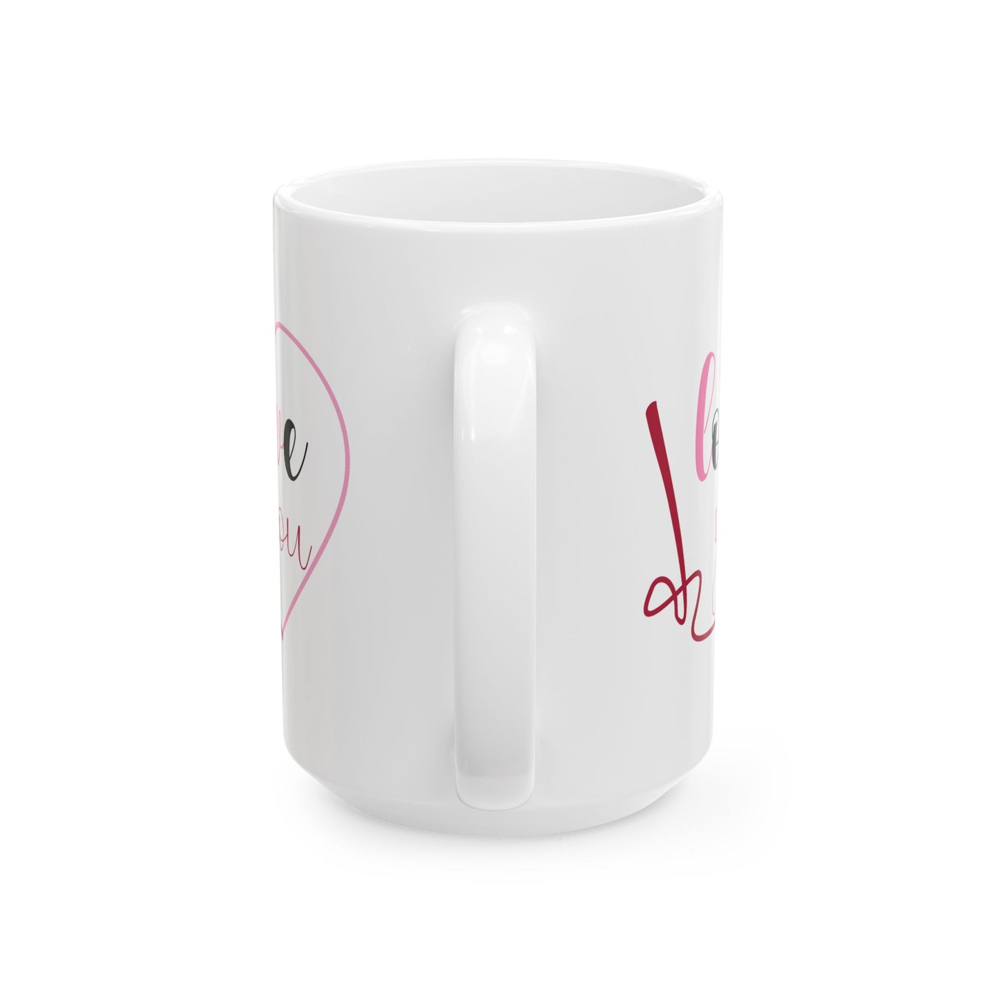 Anniversary Mug - I Love You Graphic