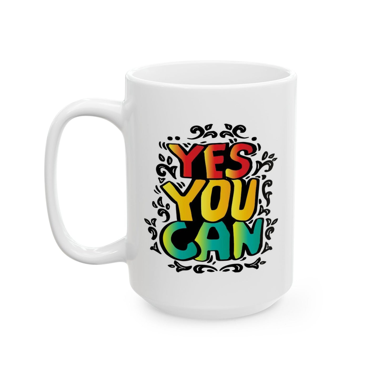Motivation Mug - Yes You Can Regge