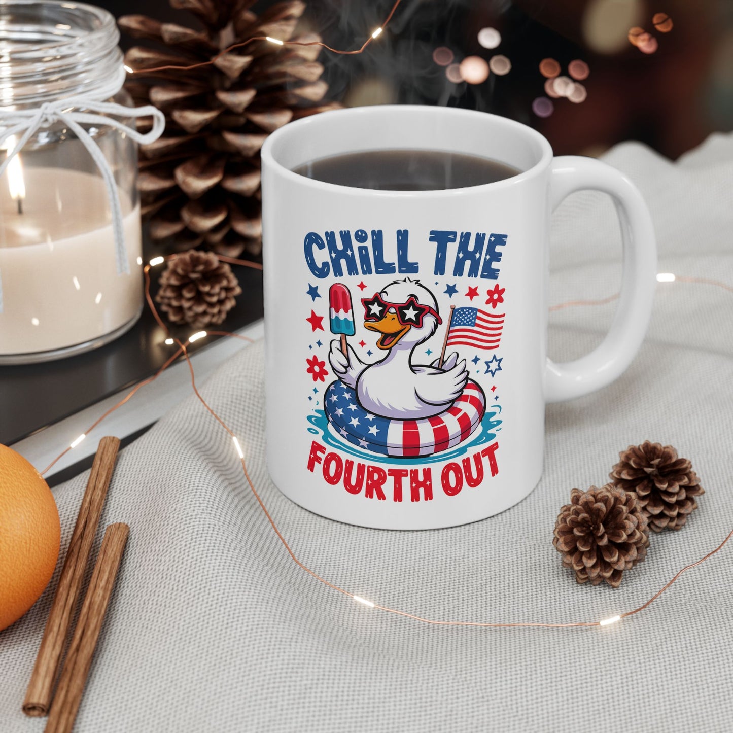 4th of July Mug - Chill the Fourth Out