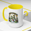 Christmas Mug - Green Snowman Family