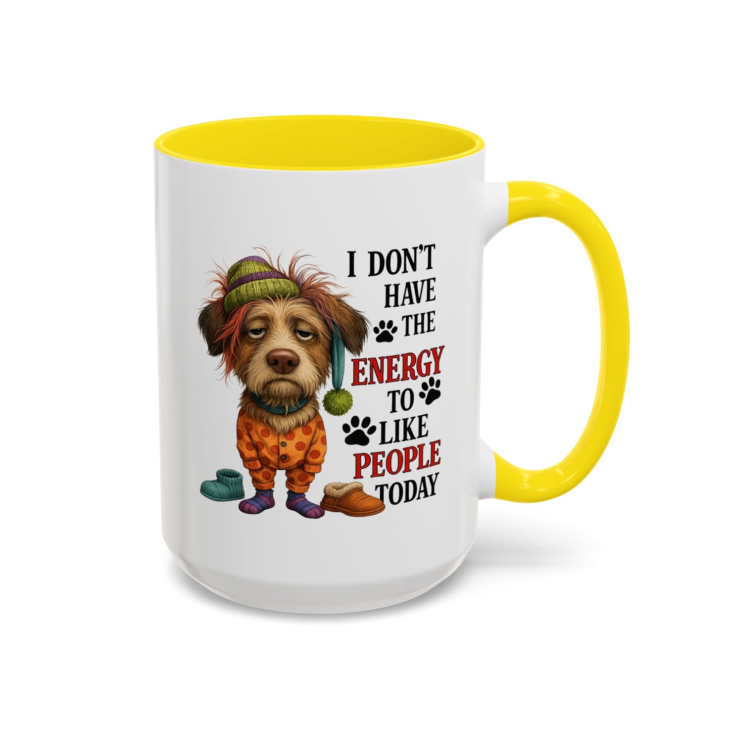 Animal Mug - I Don't Have The Energy