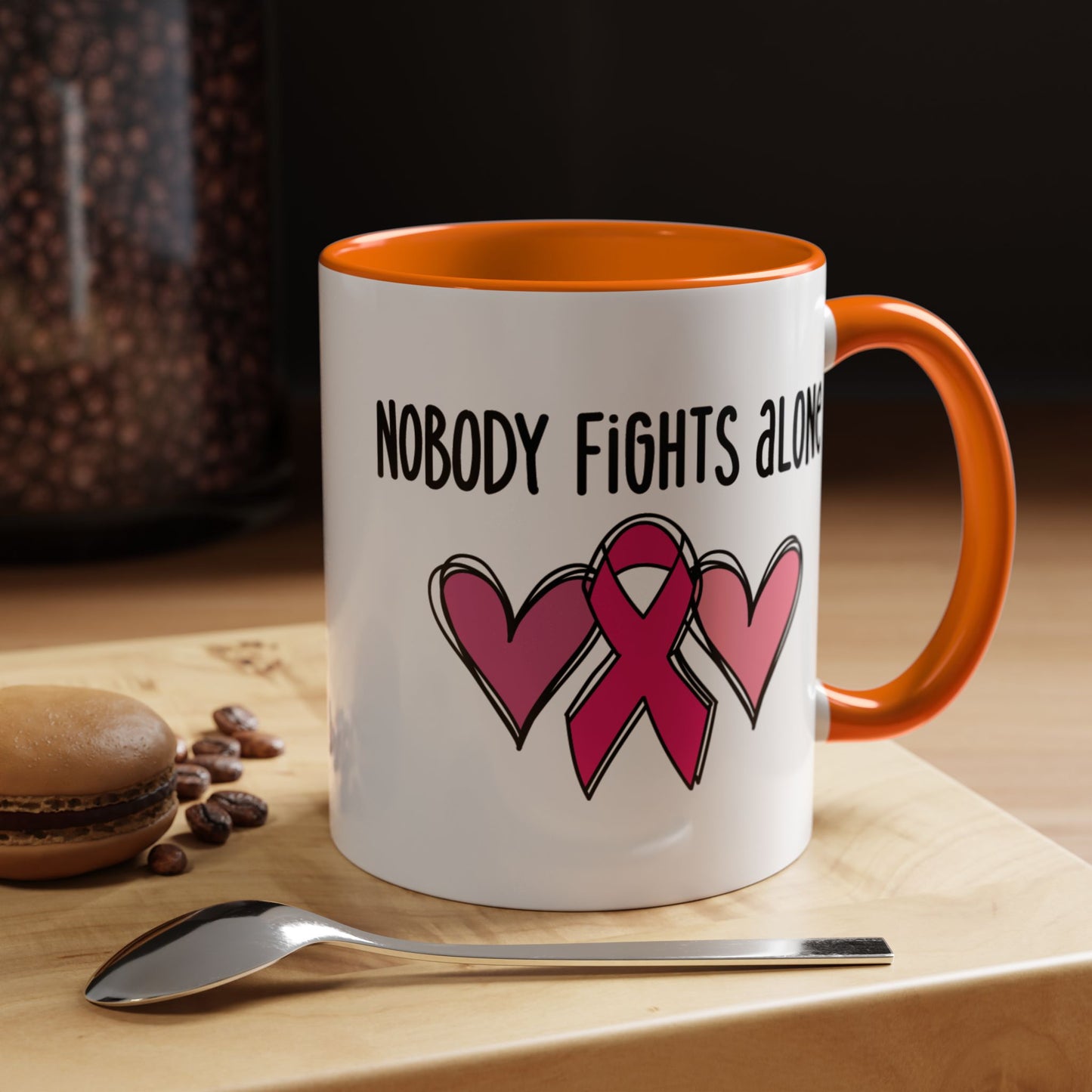 Support Mug - Nobody Fights Alone