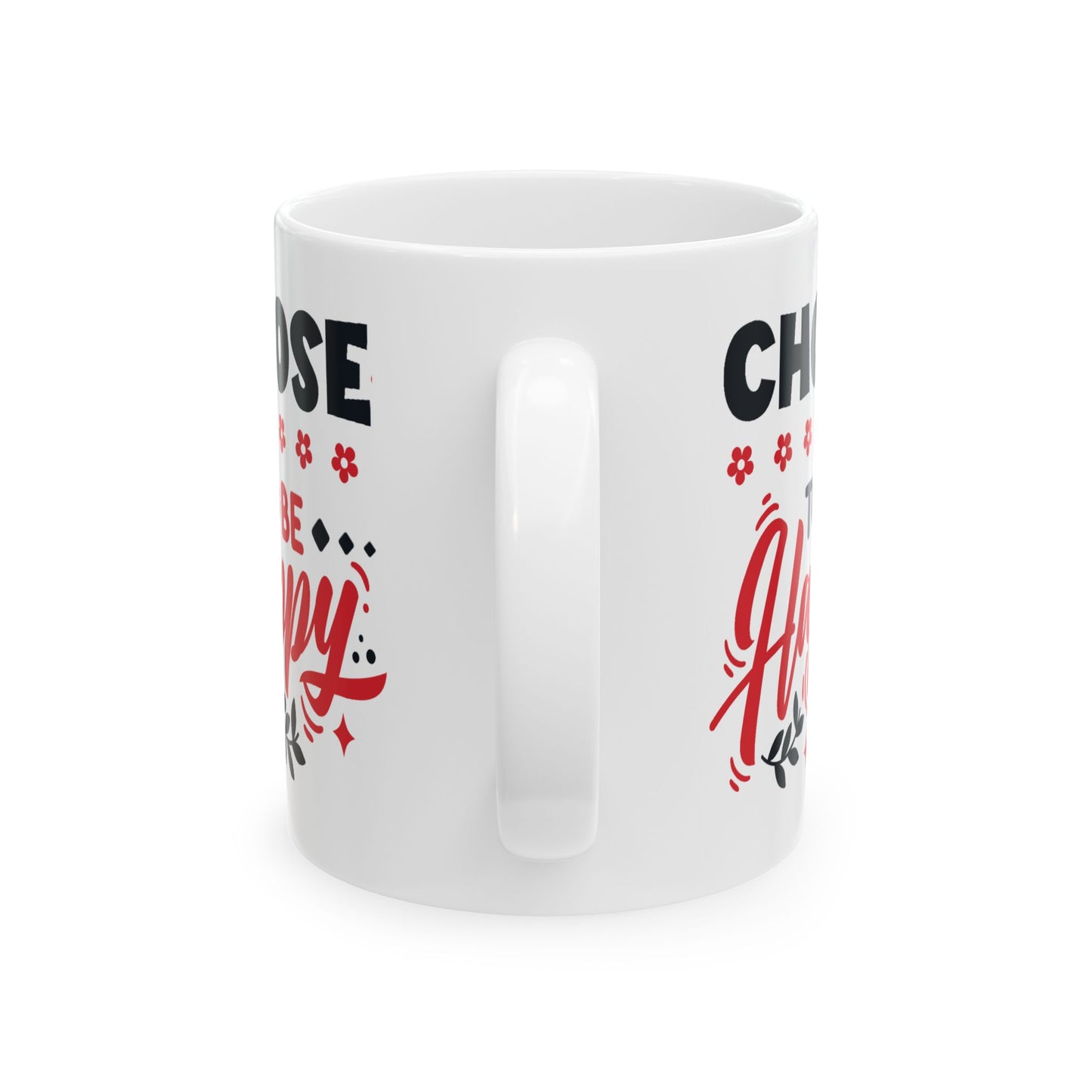 Wellness Mug - Choose To Be Happy Smiley