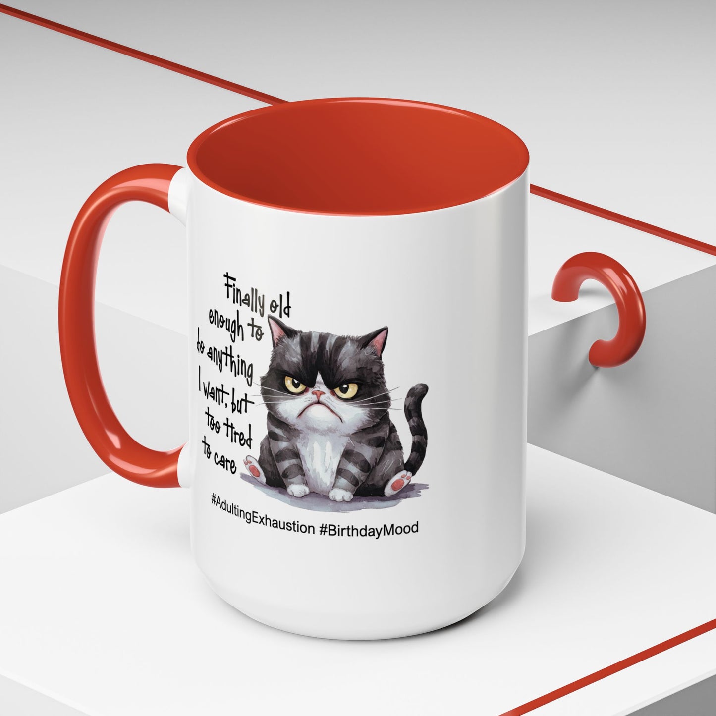 Birthday Mug - Finally Old Enough