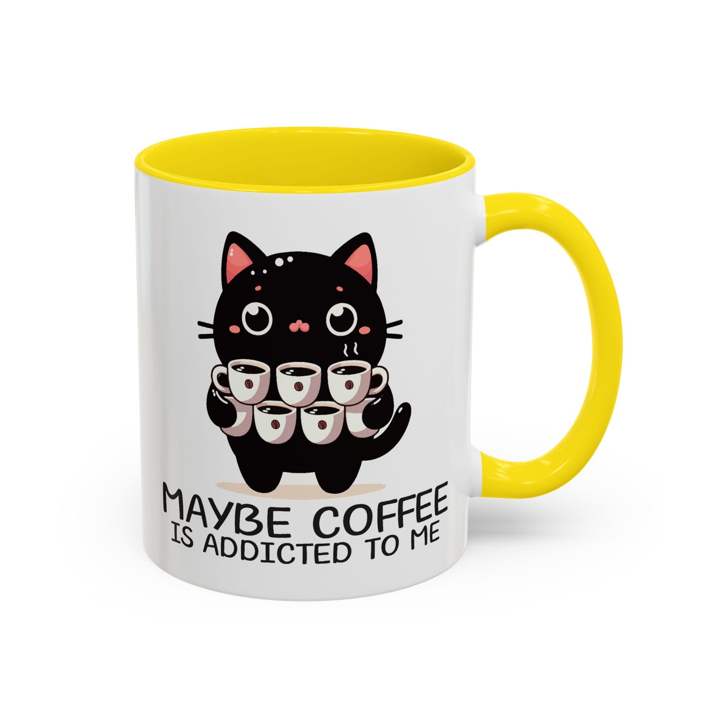 Animal Mug - Maybe Coffee is Addicted To Me