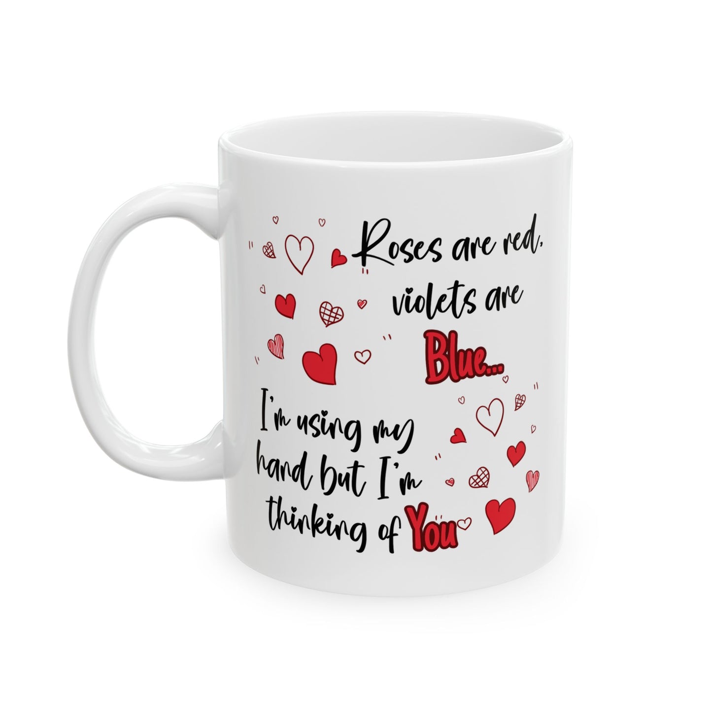 Adult Mug - Roses Are Red Violets Are Blue