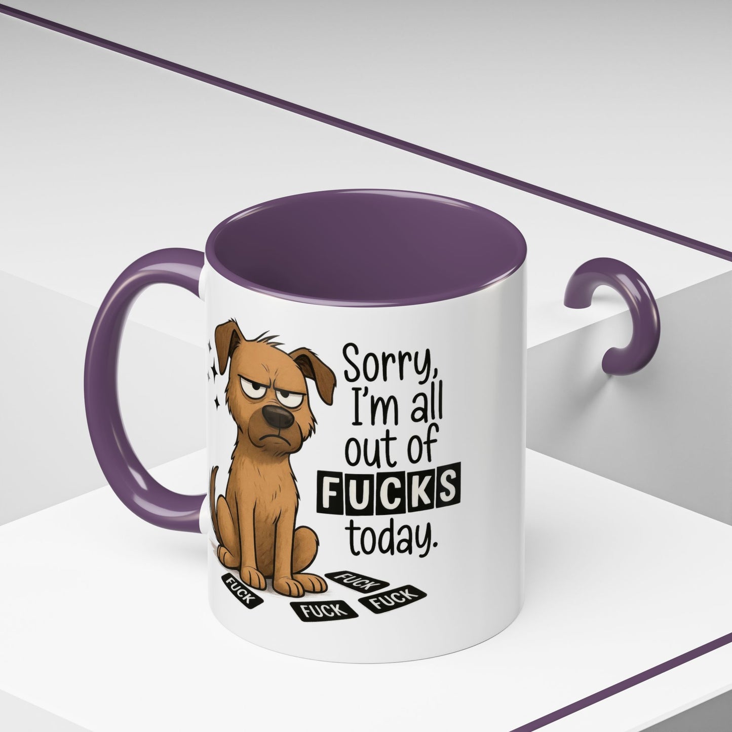 Adult Mug - Sorry I'm All Out of Fucks