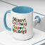 Christmas Mug - Merry Christmas Happy Holidays Decorative Text