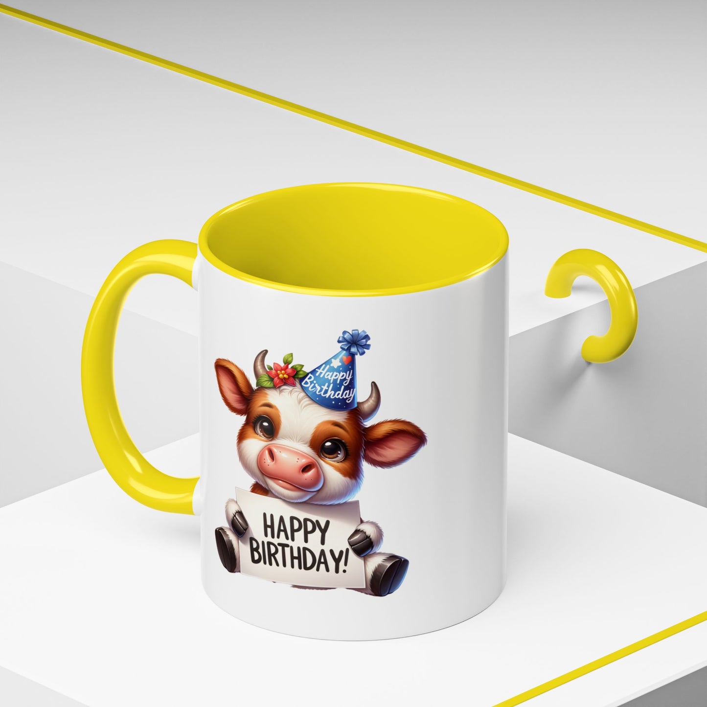 Birthday Mug - Cow Clipart