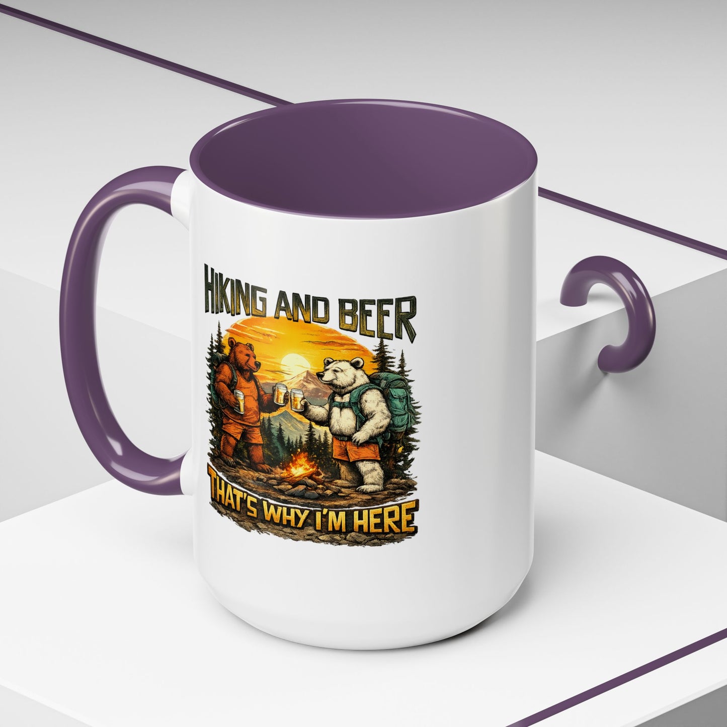 Humor Mug - Hiking and Beer