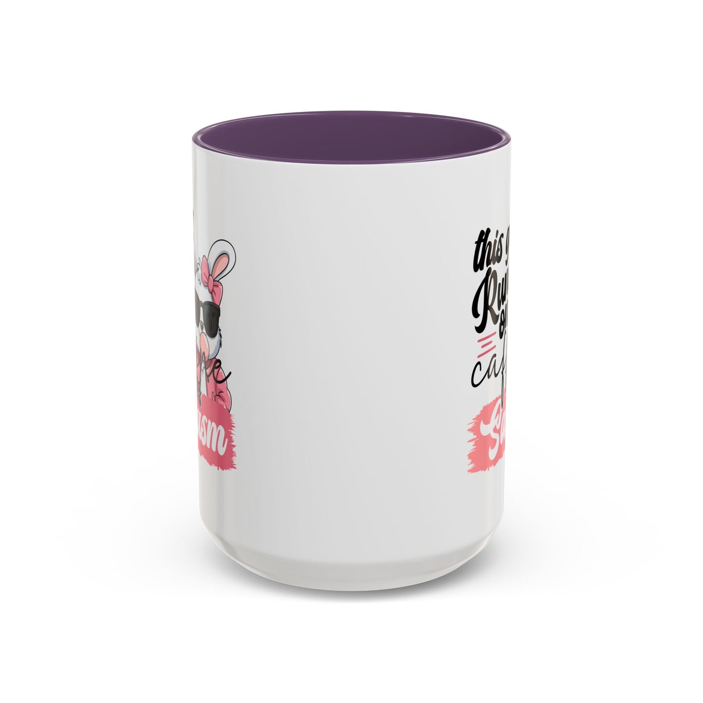 Humor Mug - This Girl Runs on Caffeine & Sarcasm