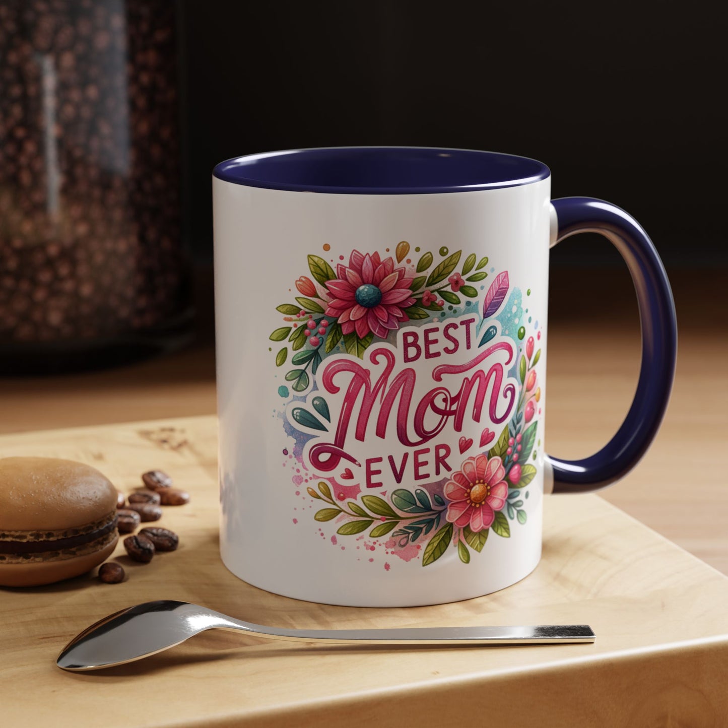 Mother's Day Mug - Best Mom Ever Floral