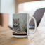 Artistic Mug - Felted Cat